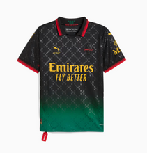 Load image into Gallery viewer, New AC Milan x OFF-WHITE Black Soccer Football Jersey 2024/2025 Men Adult