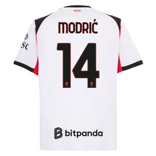 Load image into Gallery viewer, New AC Milan Away Soccer Jersey 2024/2025 Men Adult MODRIC #14