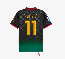 Load image into Gallery viewer, New AC Milan x OFF-WHITE Black Soccer Football Jersey 2024/2025 Men Adult PULISIC #11