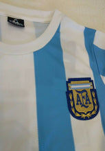 Load image into Gallery viewer, Retro Argentina Home Soccer Jersey 1986 Men Adult MARADONA #10