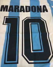 Load image into Gallery viewer, Retro Argentina Home Soccer Jersey 1986 Men Adult MARADONA #10