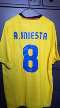 Load image into Gallery viewer, Retro Barcelona Away Soccer Jersey 2008/2009 Men Adult XAVI #6 A.INIESTA #8 MESSI #10
