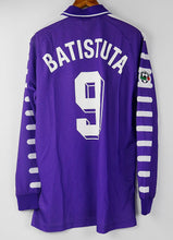 Load image into Gallery viewer, Retro Fiorentina Home Long Sleeve Soccer Jersey 1998/1999 Men Adult BATISTUTA #9 RUI COSTA #10