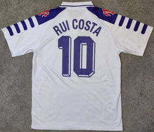 Load image into Gallery viewer, Retro Fiorentina Away Soccer Football Jersey 1998/1999 Men Adult BATISTUTA #9 RUI COSTA #10