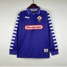 Load image into Gallery viewer, Retro Fiorentina Home Long Sleeve Soccer Jersey 1998/1999 Men Adult