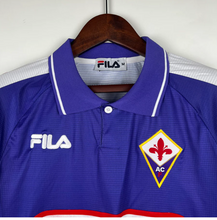 Load image into Gallery viewer, Retro Fiorentina Home Long Sleeve Soccer Jersey 1998/1999 Men Adult BATISTUTA #9 RUI COSTA #10
