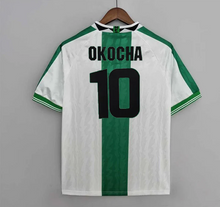 Load image into Gallery viewer, Retro Nigeria Away Soccer Jersey 1996 Men Adult OKOCHA #10