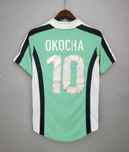 Load image into Gallery viewer, Retro Nigeria Home Soccer Jersey 1998 Men Adult KANU #4 OKOCHA #10