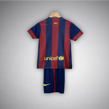 Load image into Gallery viewer, Retro Barcelona Home Kids Soccer Jersey 2014/2015 Men Adult