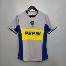 Load image into Gallery viewer, Retro Boca Juniors Away Soccer Jersey 2002/2003 Men Adult
