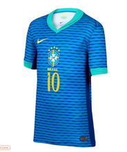 Load image into Gallery viewer, New Brazil Away Soccer Jersey 2024 Men Adult Fan Version NEYMAR JR #10 VINI JR #20