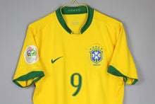 Load image into Gallery viewer, Retro Brazil Home Soccer Football Jersey World Cup 2006 Men Adult RONALD0 #9