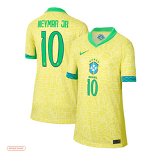 Load image into Gallery viewer, Brazil Home Soccer Football Jersey 2024 Men Adult Fan Version NEYMAR JR #10 VINI JR #20
