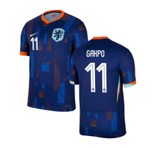 Load image into Gallery viewer, New Netherlands Away Soccer Football Jersey EURO 2024 Men Adult VIRGIL #4 MEMPHIS #10 GAKPO #11