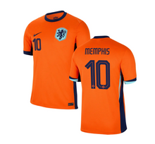 Load image into Gallery viewer, New Netherlands Home Soccer Jersey EURO 2024 Men Adult VIRGIL #4 MEMPHIS #10 GAKPO #11