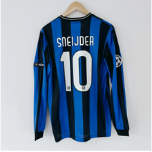 Load image into Gallery viewer, Retro Inter Milan Home Long Sleeve Soccer Jersey Final UCL 2010 Men Adult SNEIJDER #10
