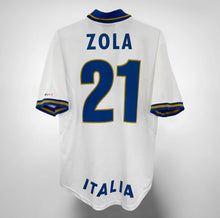 Load image into Gallery viewer, Retro Italy Away Soccer Jersey 1996 Men Adult MALDINI #3 DEL PIERO #14 ZOLA #21