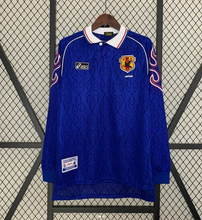 Load image into Gallery viewer, Retro Japan Home Long Sleeve Soccer Jersey World Cup 1998 Men Adult