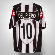 Load image into Gallery viewer, Retro Juventus Home Soccer Football Jersey 2002/2003 Men Adult DEL PIERO #10 NEDVED #11