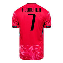Load image into Gallery viewer, South Korea Home Soccer Jersey 2024/2025 Men Adult HEUNGMIN #7 SON