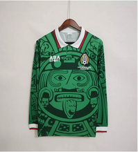 Load image into Gallery viewer, Retro Mexico Home Long Sleeve World Cup 1998 Soccer Jersey Men Adult