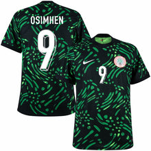 Load image into Gallery viewer, New Nigeria Away Soccer Jersey 2024/2025 Men Adult OSIMHEN #9 OKOCHA #10
