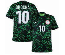 Load image into Gallery viewer, New Nigeria Away Soccer Jersey 2024/2025 Men Adult OSIMHEN #9 OKOCHA #10