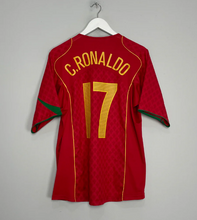 Load image into Gallery viewer, Retro Portugal Home Soccer Football Jersey Final EURO 2004 Men Adult C.RONALDO #17