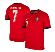 Load image into Gallery viewer, Portugal Home Soccer Jersey 2024/2025 Men Adult RONALDO #7