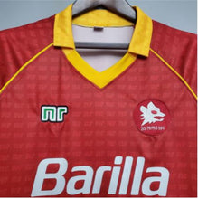 Load image into Gallery viewer, Retro AS Roma Home Soccer Jersey 1990/1991 Men Adult