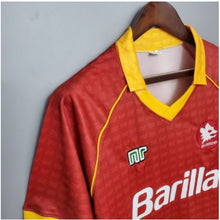 Load image into Gallery viewer, Retro AS Roma Home Soccer Jersey 1990/1991 Men Adult