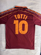 Load image into Gallery viewer, Retro AS Roma Home Soccer Jersey 1998/1999 Men Adult TOTTI #10