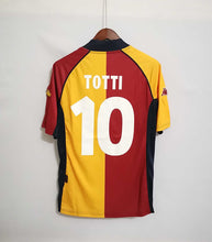 Load image into Gallery viewer, Retro AS Roma Home Soccer Jersey 2001/2002 Men Adult TOTTI #10