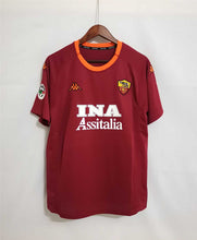 Load image into Gallery viewer, Retro AS Roma Home Soccer Jersey 2000/2001 Men Adult TOTTI #10