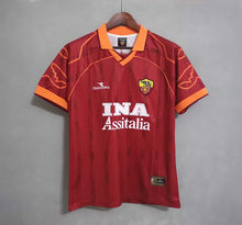 Load image into Gallery viewer, Retro AS Roma Home Soccer Jersey 1999/2000 Men Adult TOTTI #10