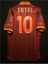 Load image into Gallery viewer, Retro AS Roma Home Soccer Jersey 1999/2000 Men Adult TOTTI #10