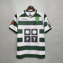 Load image into Gallery viewer, Retro Sporting CP Home Soccer Football Jersey 2001-2003 Men Adult C.RONALDO #28