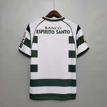 Load image into Gallery viewer, Retro Sporting CP Home Soccer Football Jersey 2001-2003 Men Adult