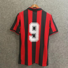 Load image into Gallery viewer, Retro AC Milan Home Soccer Jersey 1991/1992 Men Adult VAN BASTEN #9