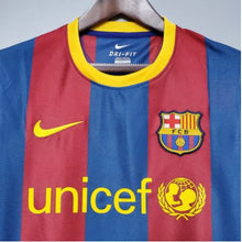 Load image into Gallery viewer, Retro Barcelona Home Soccer Jersey 2010/2011 Men Adult MESSI #10 XAVI #6 A.INIESTA #8