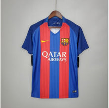 Load image into Gallery viewer, Retro Barcelona Home Soccer Jersey 2016/2017 Men Adult MESSI #10 XAVI #6 A.INIESTA #8