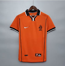 Load image into Gallery viewer, Retro Holland Netherlands Soccer Jersey 1998 Men Adult BERGKAMP #8