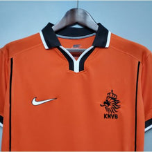 Load image into Gallery viewer, Retro Holland Netherlands Soccer Jersey 1998 Men Adult BERGKAMP #8