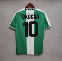 Load image into Gallery viewer, Retro Nigeria Home Soccer Jersey 1996 Men Adult OKOCHA #10