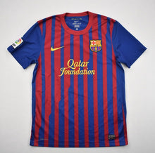 Load image into Gallery viewer, Retro Barcelona Home Soccer Jersey 2011/2012 Men Adult MESSI #10 XAVI #6 A.INIESTA #8