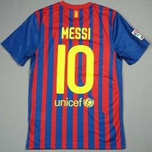 Load image into Gallery viewer, Retro Barcelona Home Soccer Jersey 2011/2012 Men Adult MESSI #10 XAVI #6 A.INIESTA #8