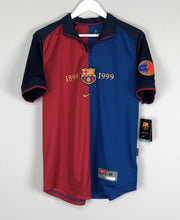 Load image into Gallery viewer, Retro Barcelona Home Soccer Football Jersey 1998/1999 Men Adult RIVALDO #11