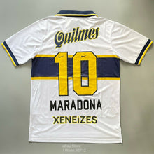Load image into Gallery viewer, Retro Boca Juniors Away Soccer Jersey 1997/1998 Men Adult MARADONA #10