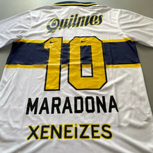 Load image into Gallery viewer, Retro Boca Juniors Away Soccer Jersey 1997/1998 Men Adult MARADONA #10