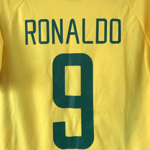 Load image into Gallery viewer, Retro Brazil Home Soccer Football Jersey World Cup 2002 Men Adult RONALDO #9